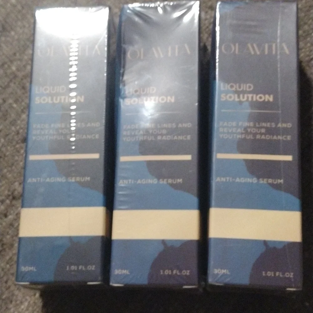 Olavita Blue Anti-Aging Serum Set (3-Pack) NWT